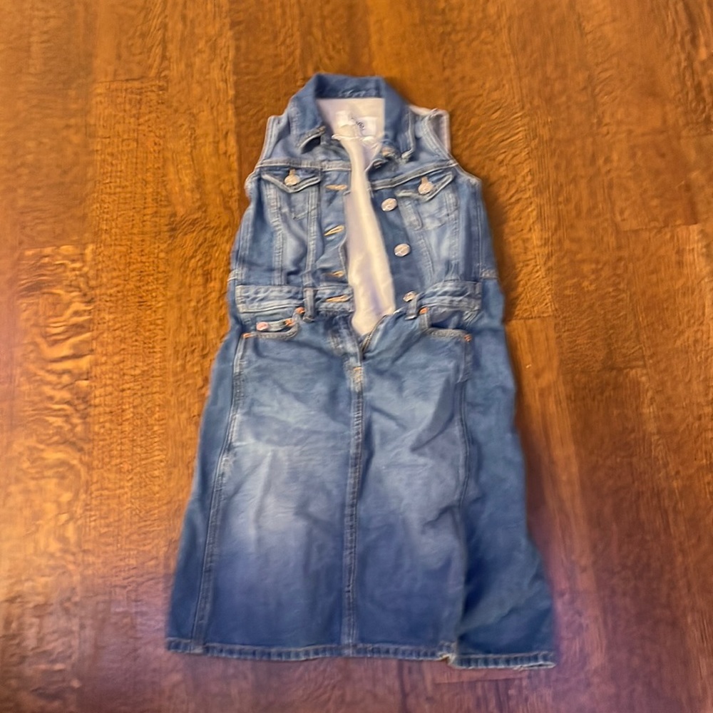 denim dress